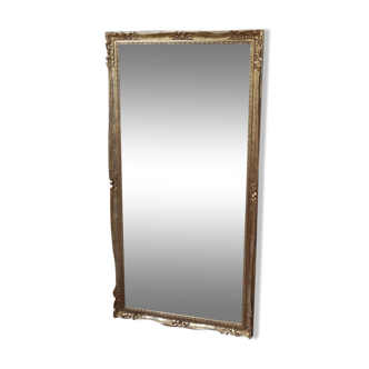 Mirror carved wood frame