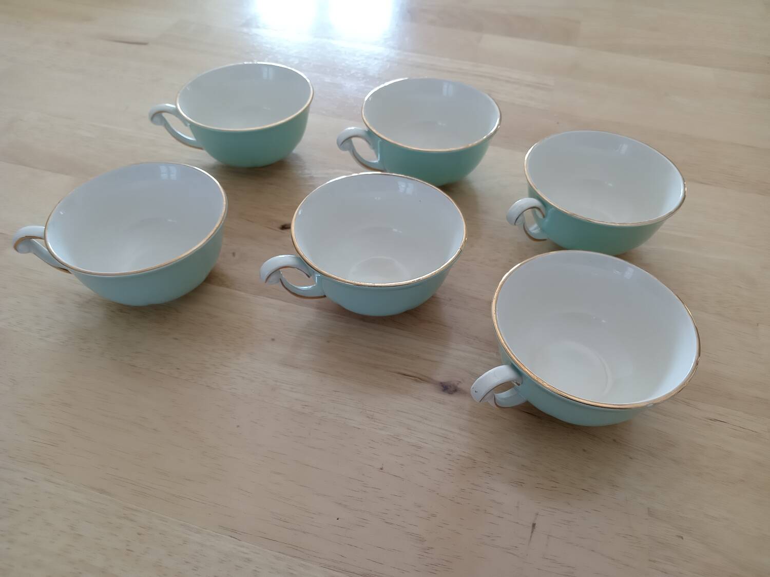 Set of 6 Saint Amand cups