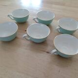 Set of 6 Saint Amand cups