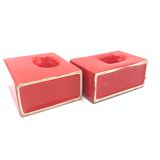 Red vases