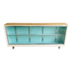 Showcase on feet forming enfilade - vintage furniture - 1960