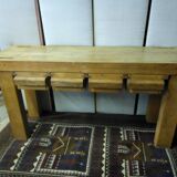 Carpenter's elm workbench