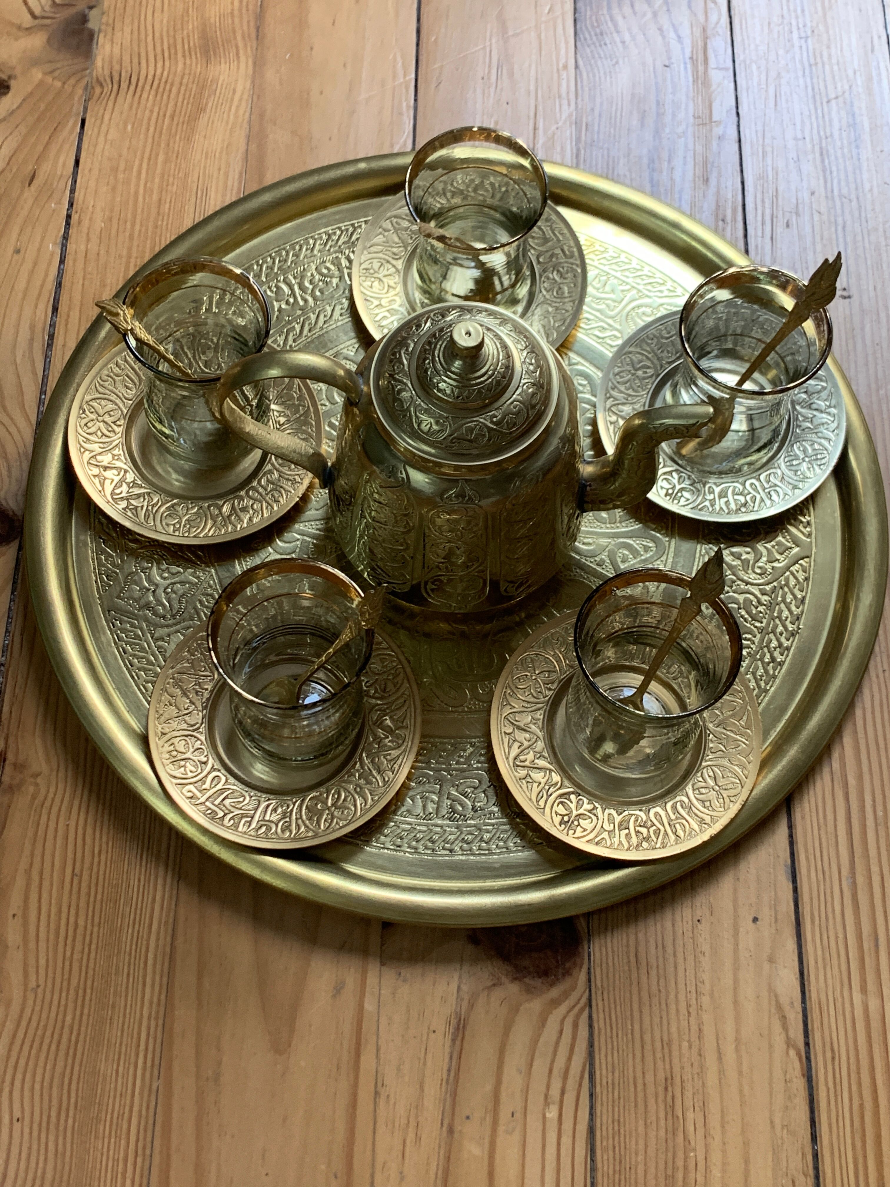 Moroccan tea service