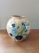 Vase boule vintage céramique artisanale