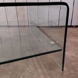 Glass coffee table