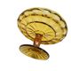 Cake bowl on stand from Ząbkowice Glassworks, 1970s