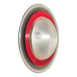 Luci Milano 'Sat 50' Flush Mount Lamp - Futuristic Design New Old Stock 80s