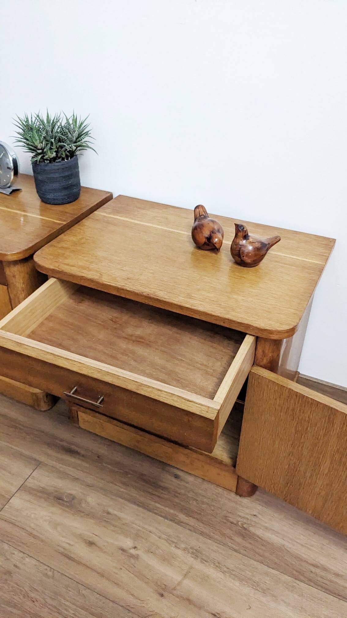 Pair of bedside tables from the 50s