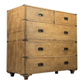 Commode de campagne en chêne du 19ème siècle