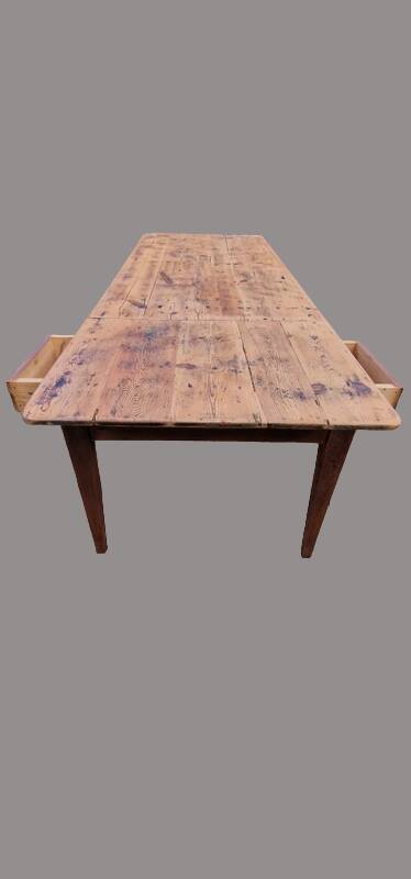 Table de ferme ancienne 270 cm
