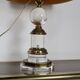 Hollywood Regency lamp in acrylic and brass 1970s design modernariato