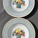 6 hollow plates Villeroy & Boch basket model