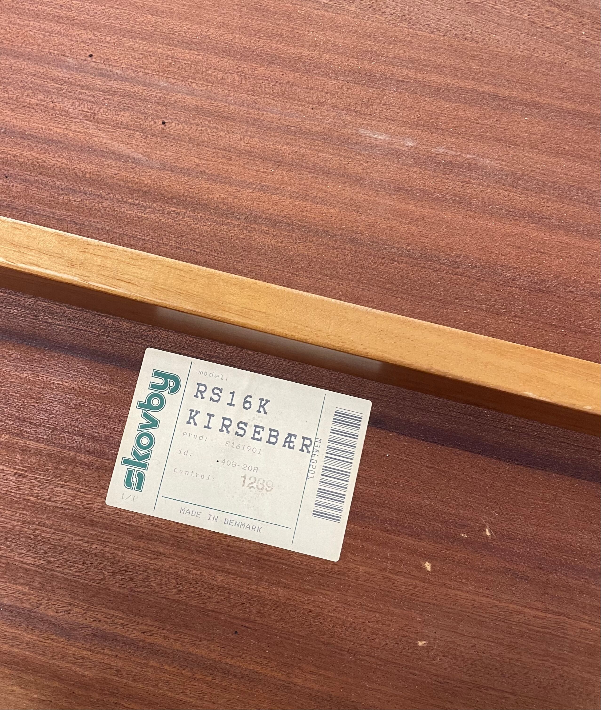 Danish midcentury teak dining table 1960s by Skovby