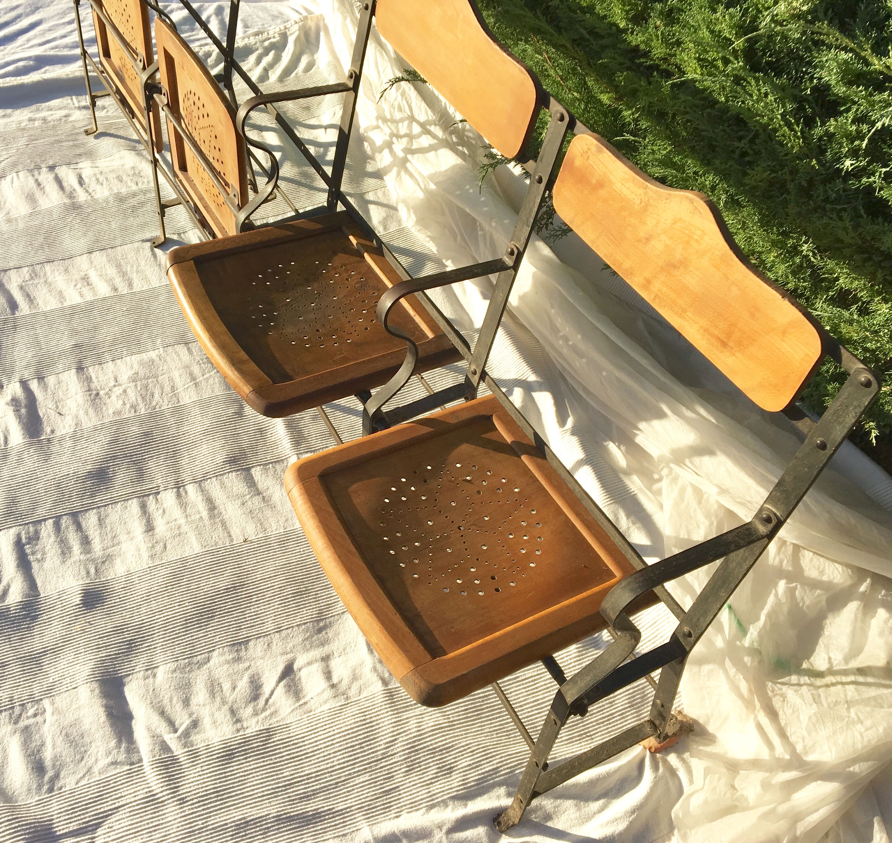 Fauteuils de cinéma 1920 5 places
