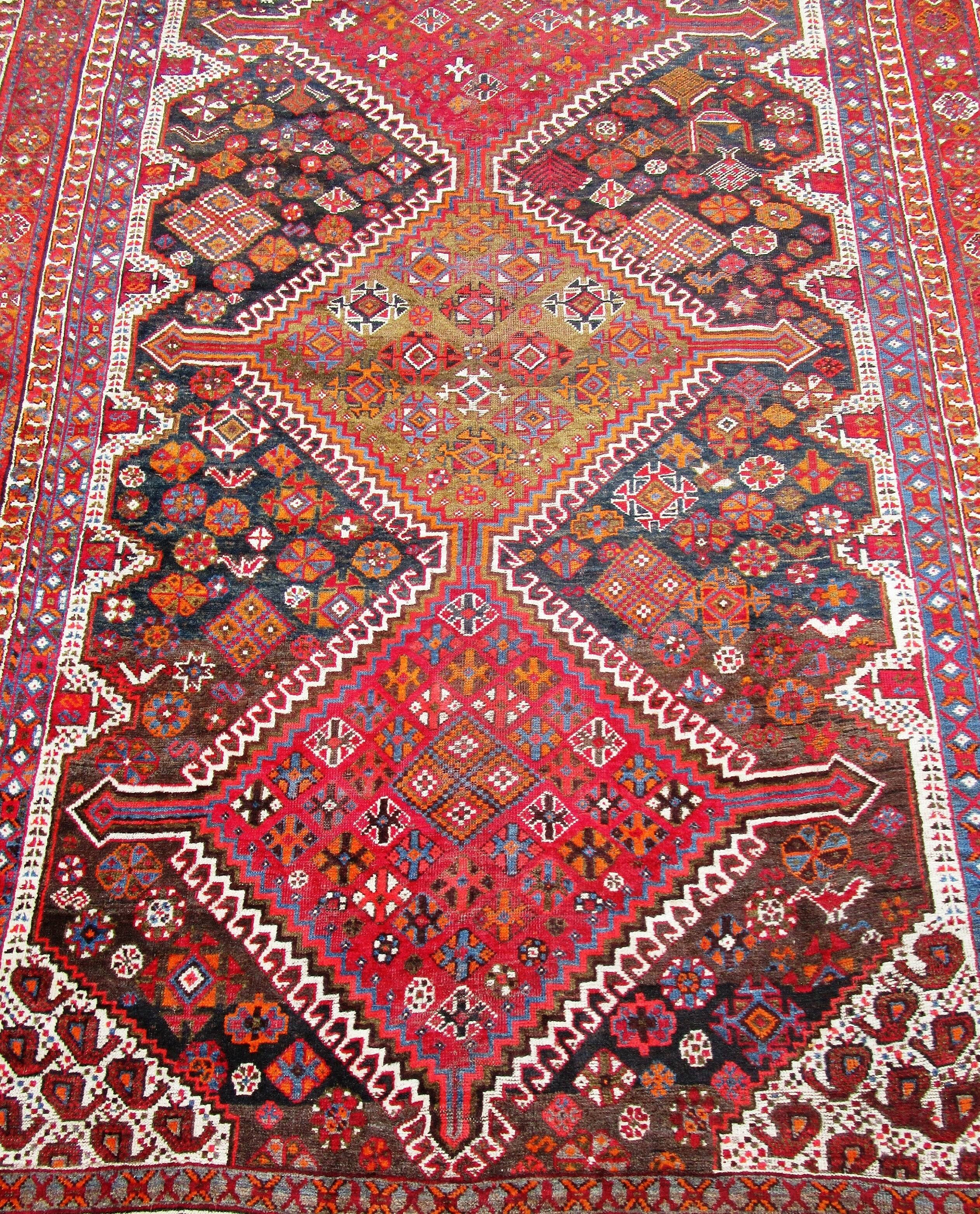 Persian rug vintage wool 300 x 200 cm