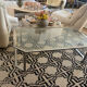Octagonal coffee table 70s
