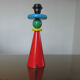 Wooden lamp " primary colors " 80s