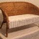 Banquette d'enfant en rotin