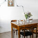 Rectangle wooden table "Cyclamen Mahogany"