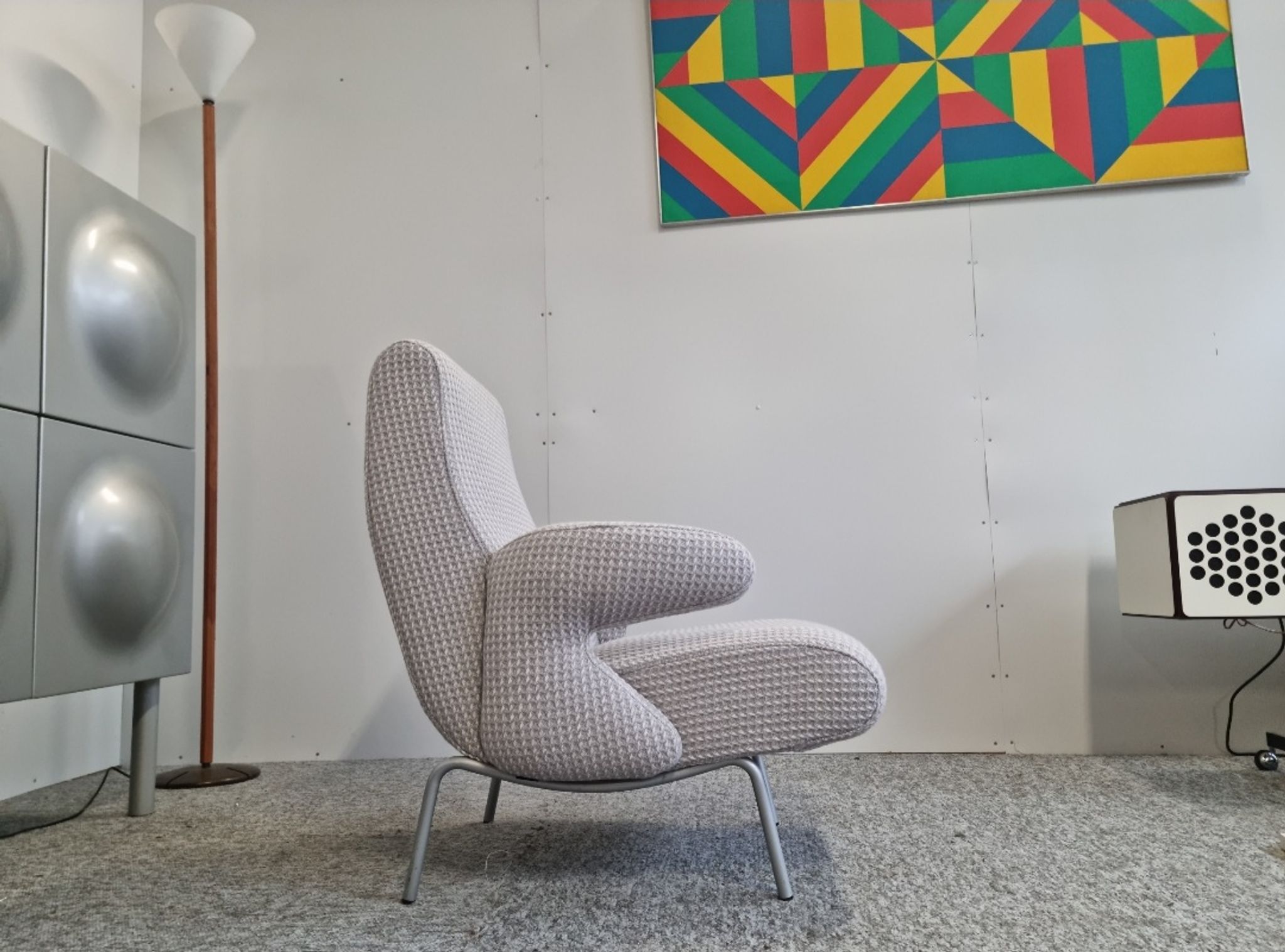 Fauteuil Delfino design Erberto Carboni par Arflex