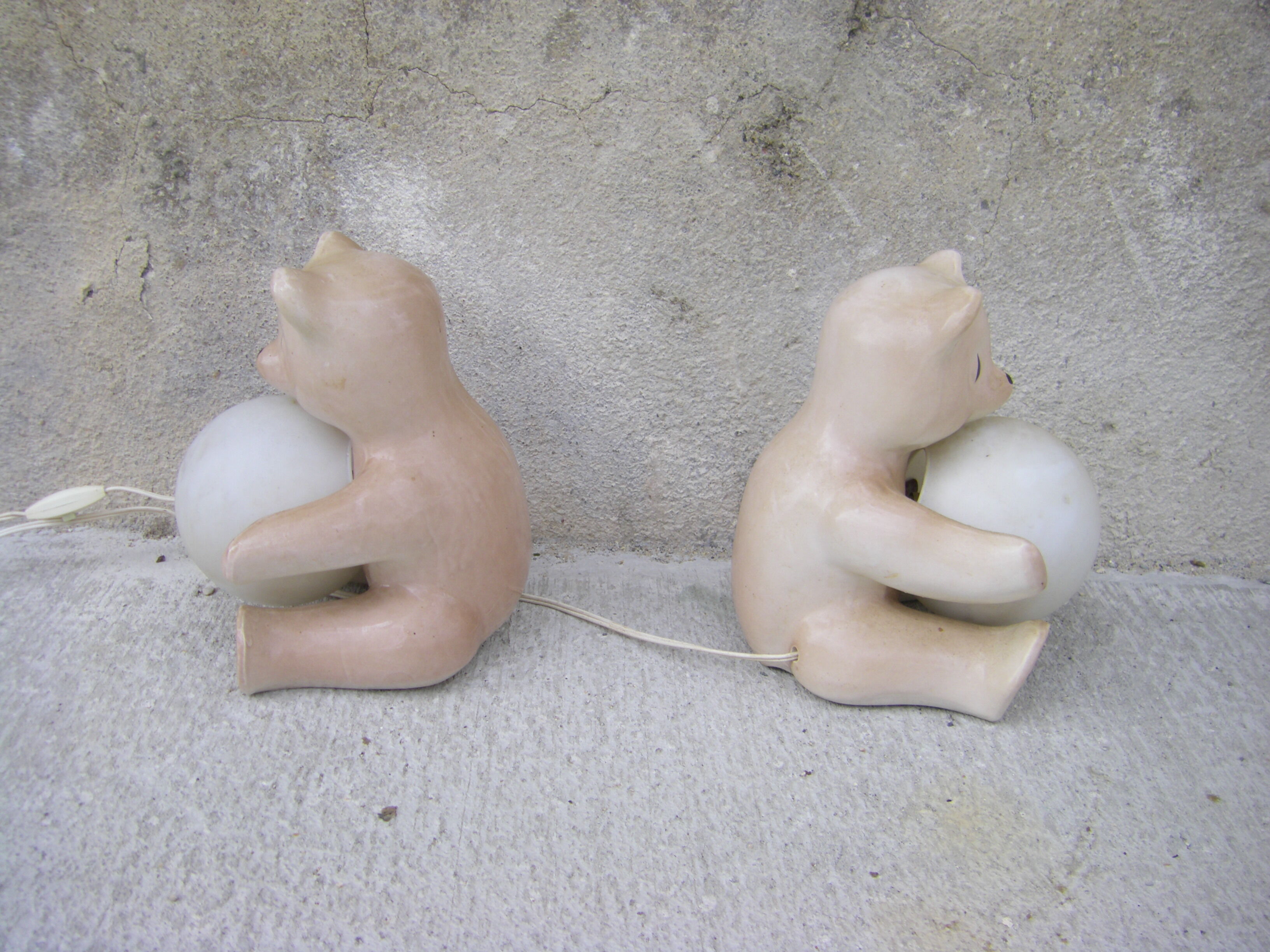 Pair of vintage lamps