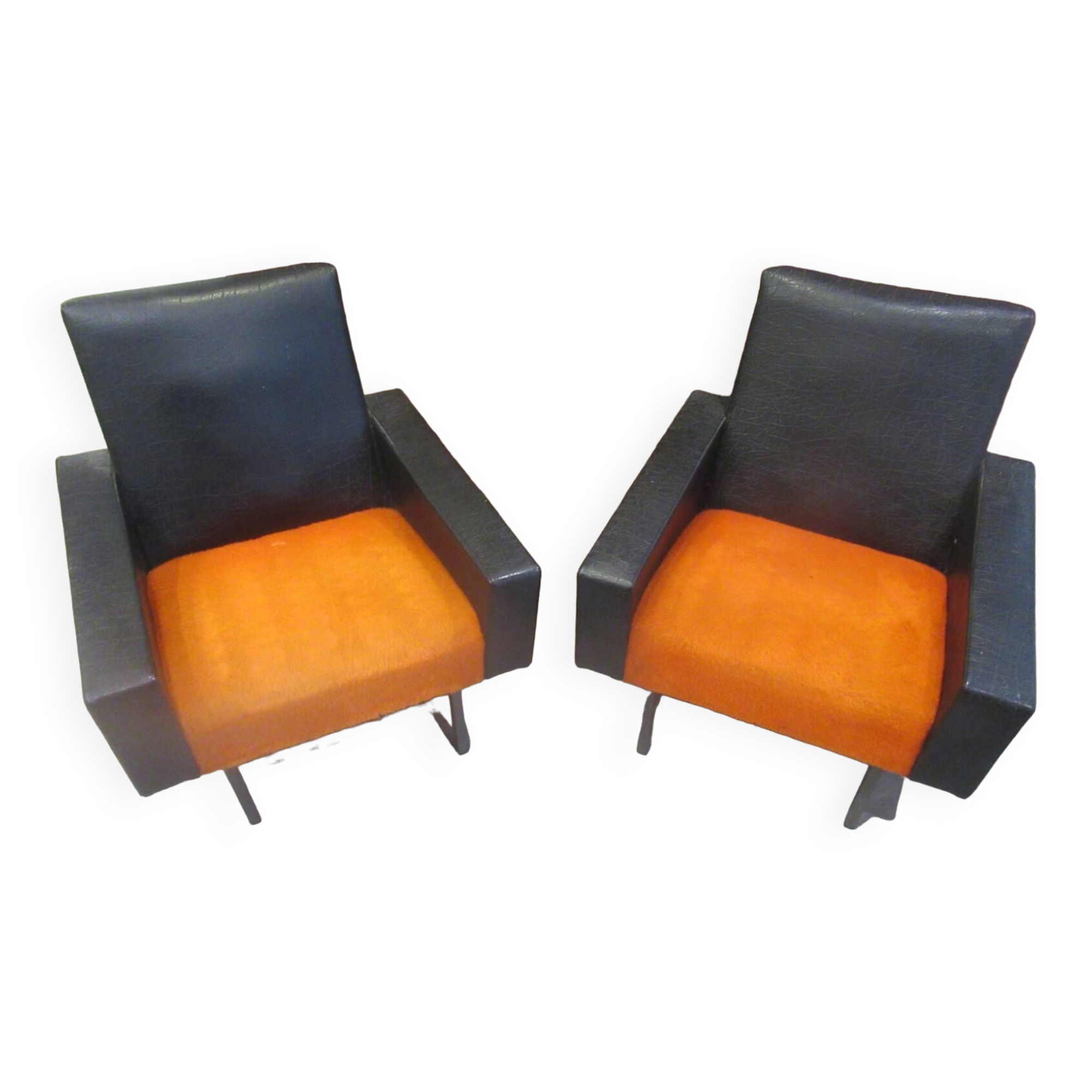 Pair of vintage armchairs