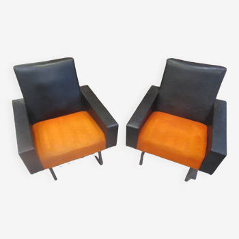 Pair of vintage armchairs