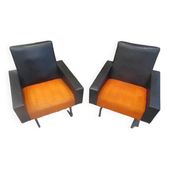 Pair of vintage armchairs