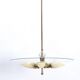 Italian Brass Pendant Lamp, 1950s