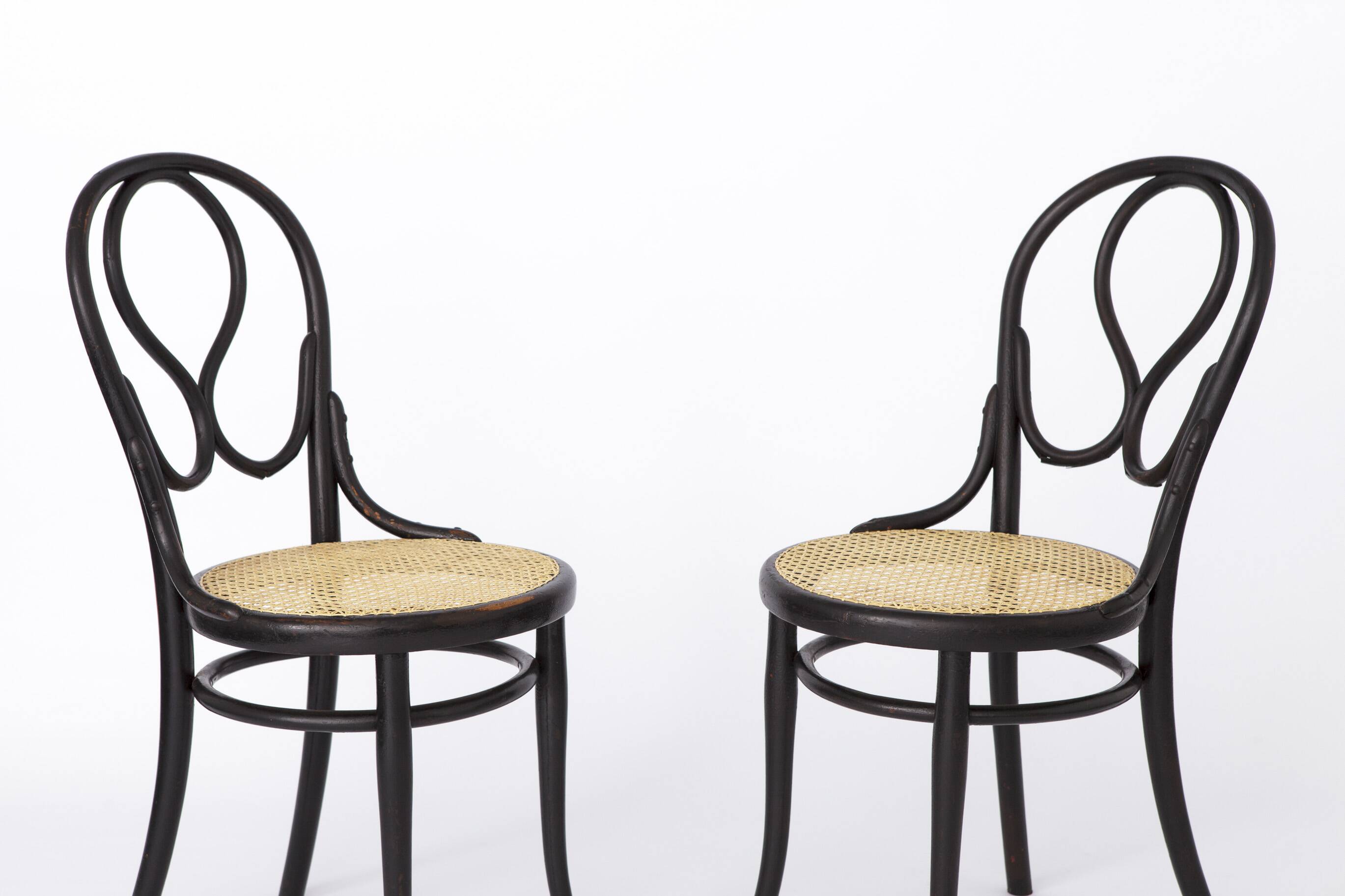 2 Thonet Chairs No 20, approx. 1930s-1940s