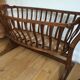 Wooden cradle