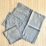 Old linen napkins x 6