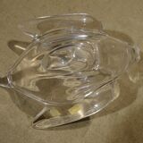 Empty crystal cut pocket swan valves