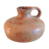 Flat vase in brown 60s-70s
