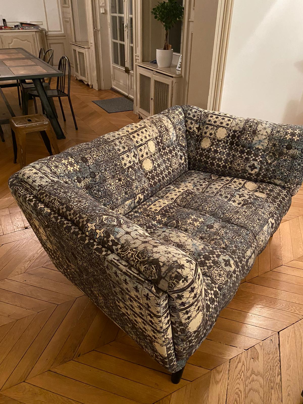 Sofa 1.5 seats - Collection Jean Paul Gaultier