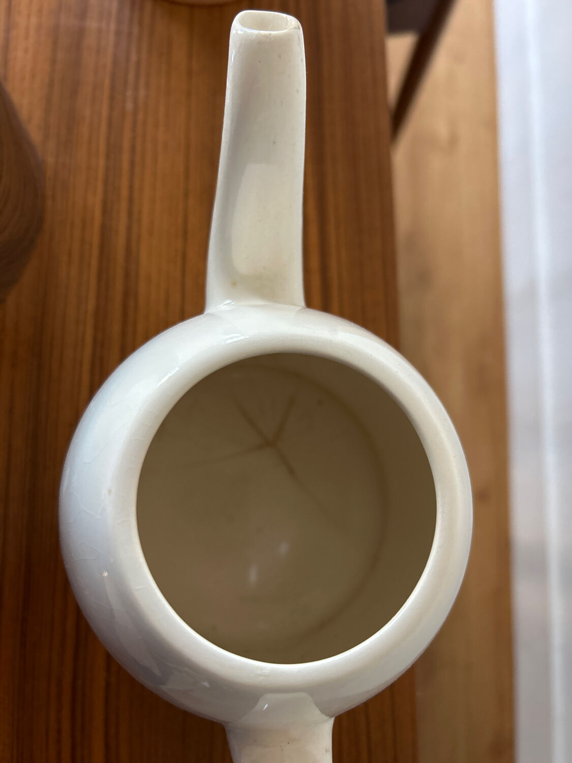 Salam Thé 57 teapot in stainless steel and earthenware