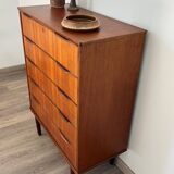 Scandinavian teak chest of drawers (from Denmark)