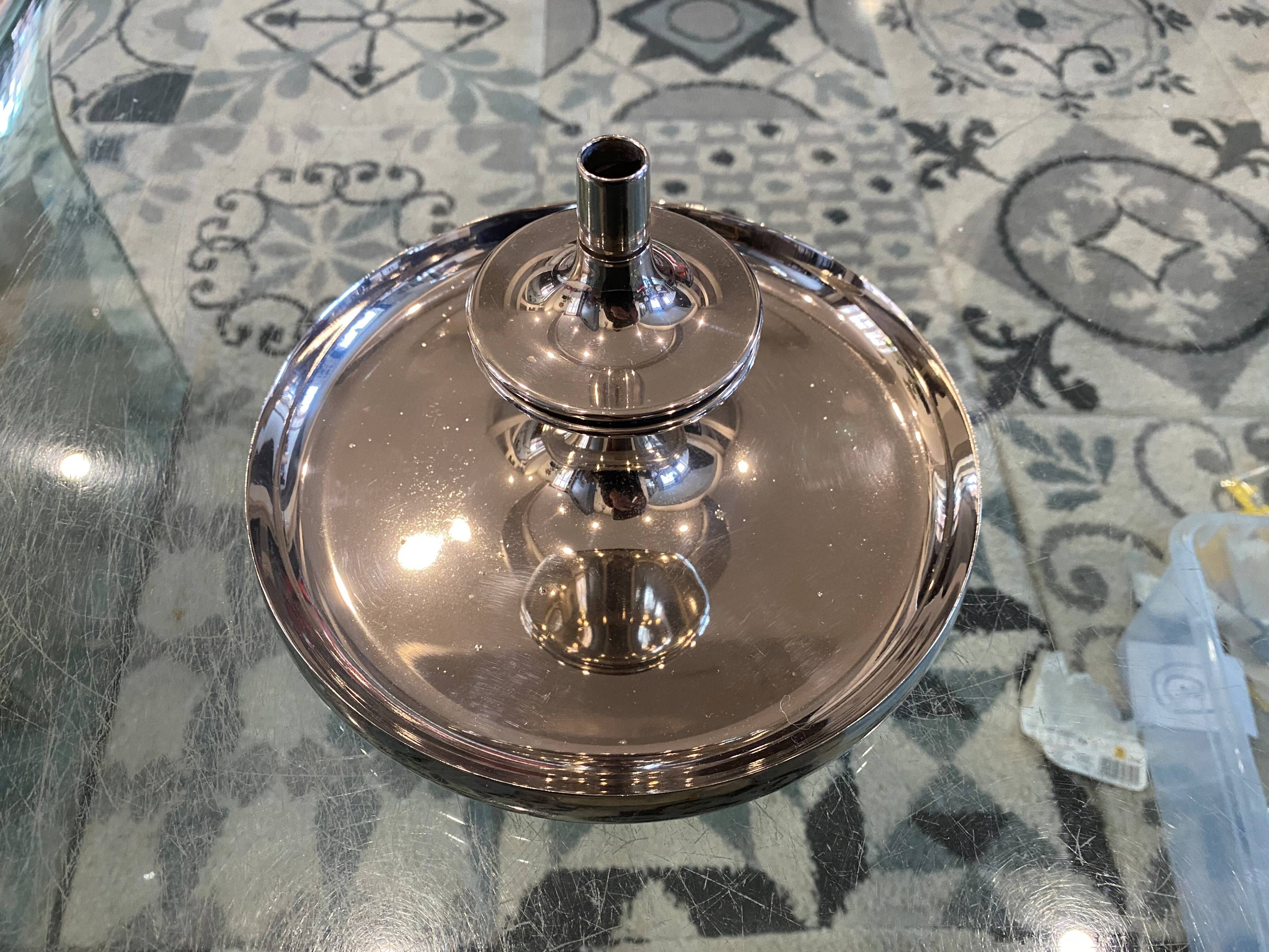 Vintage 1970s Nagel S22 modular candlestick base