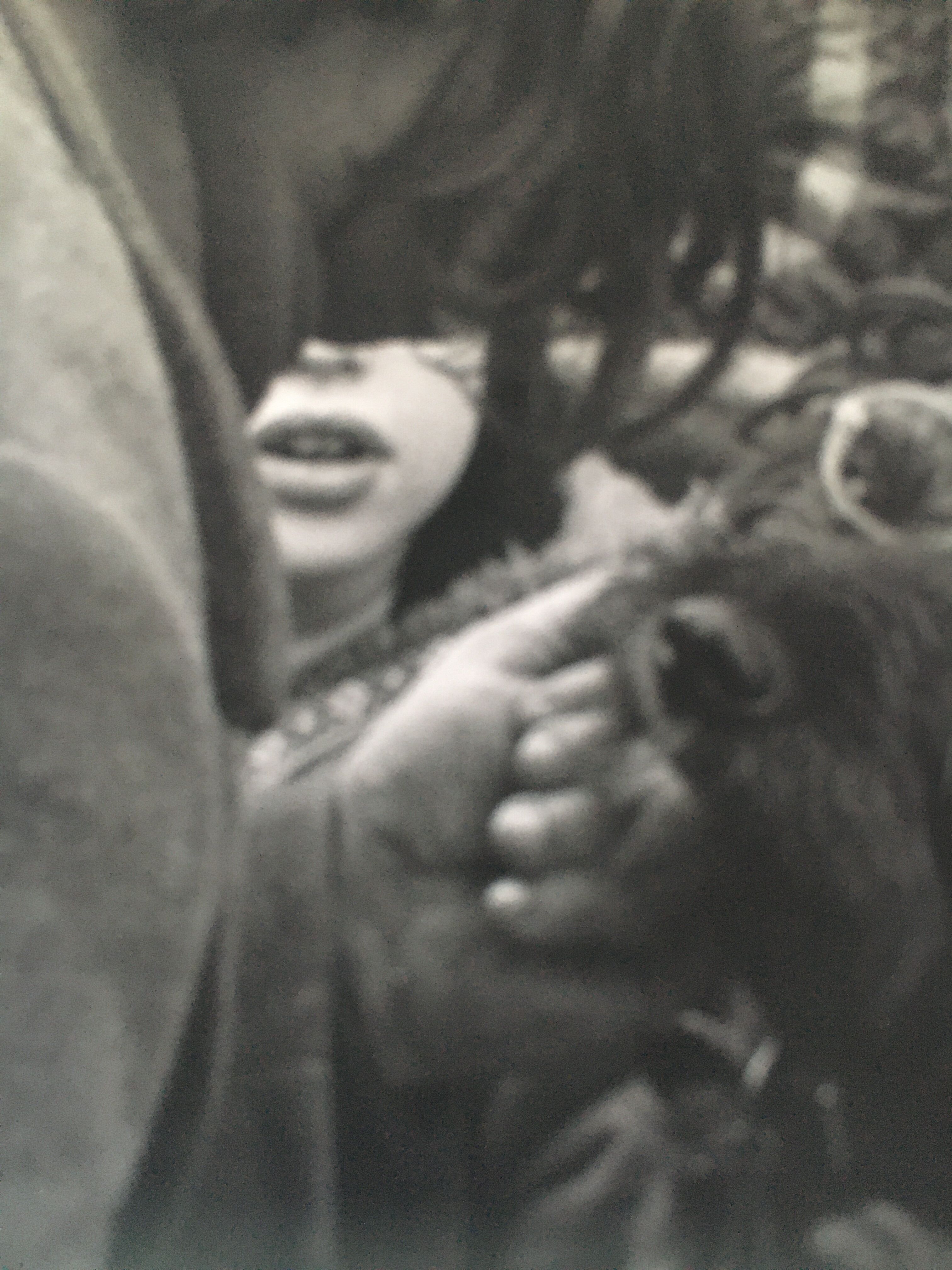 Tirage d’époque années 70. Chien Londres Angleterre