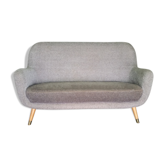 Sofa 2 places Egg 50s 60s