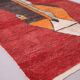 Abstract Vintage Moroccan Rug 238 x 334 - Berber Wool Rug - Handmade Rug