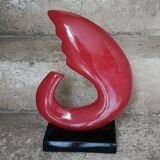 Abstract ceramic sculpture