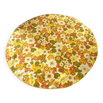 Nappe ronde vintage 1970