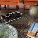 Mid-century modern piled up Tea set, SC3 Italy 1970s