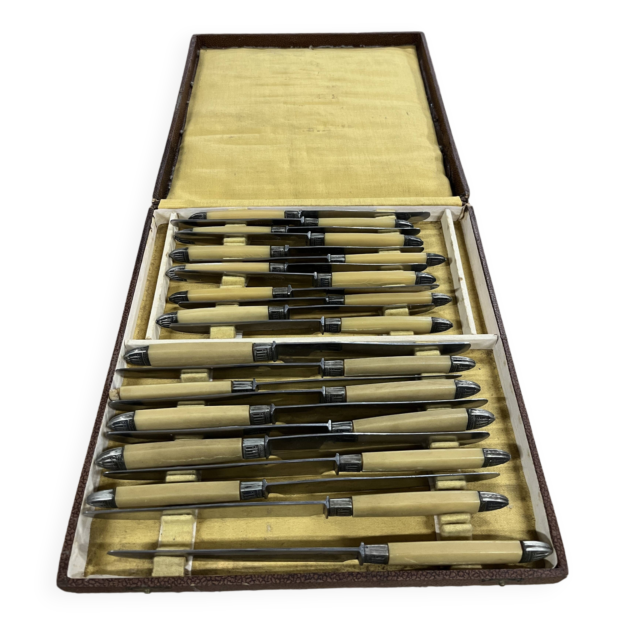 Old vintage knife box