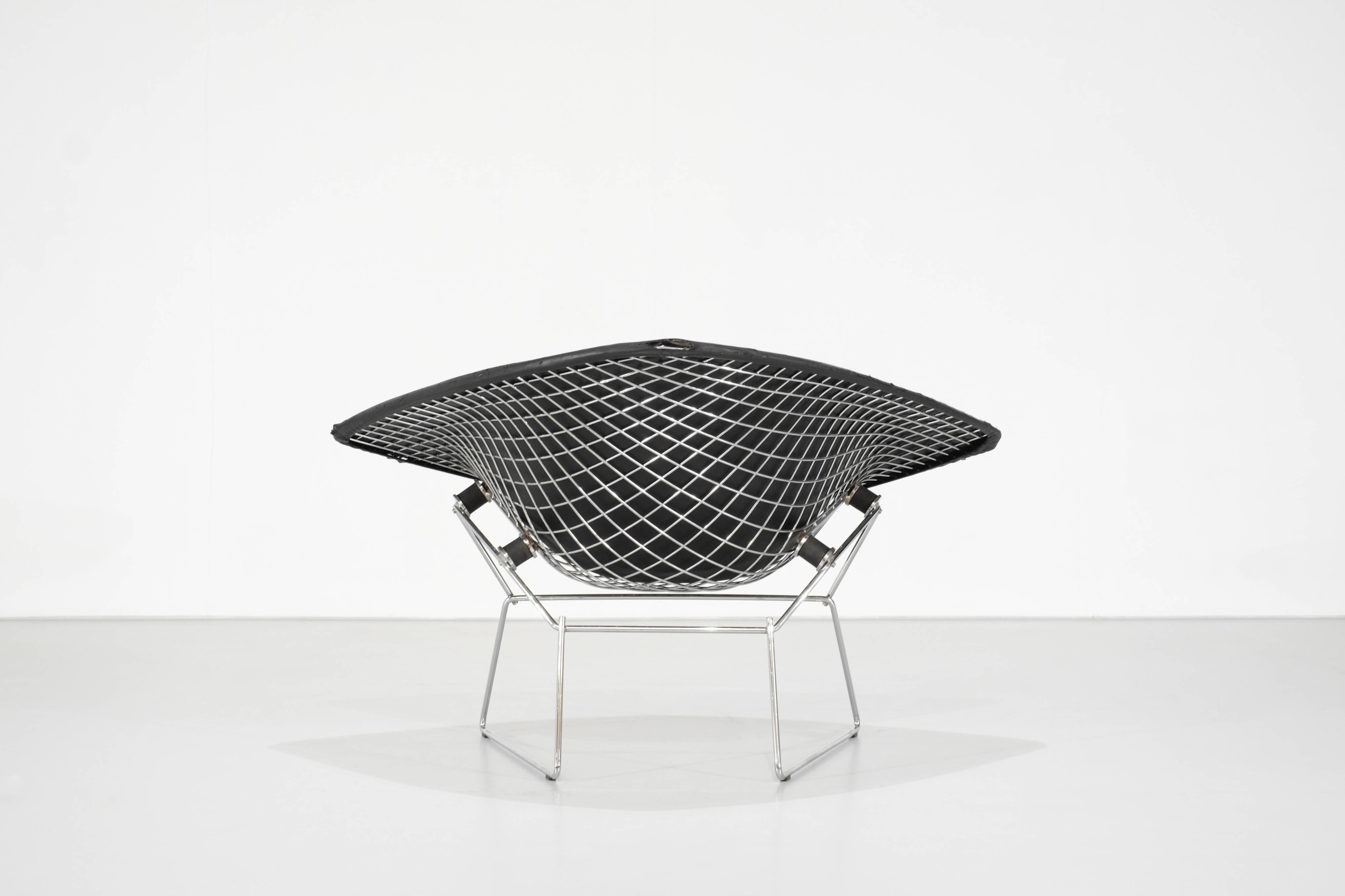 Chaise " Large Diamond " de Harry Bertoia pour Knoll, États-Unis 1952.