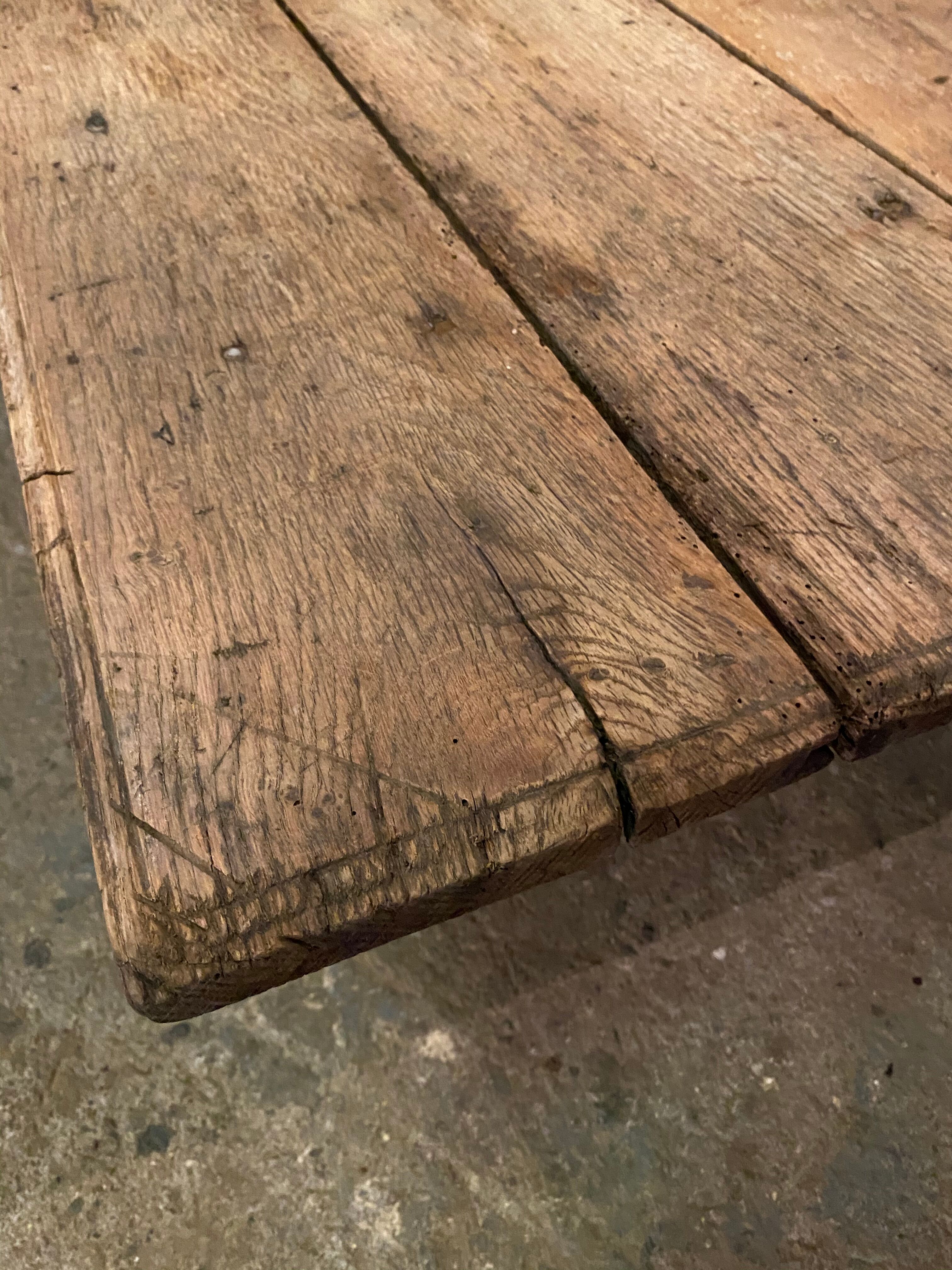 Oak farm coffee table 1930