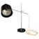 Adjustable Black Bakelite Industrial Table Lamp / Czechoslovakia, 1970s