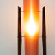 Mid century Rocket floor lamp, Brussels period, 1950´s, Czechoslovakia