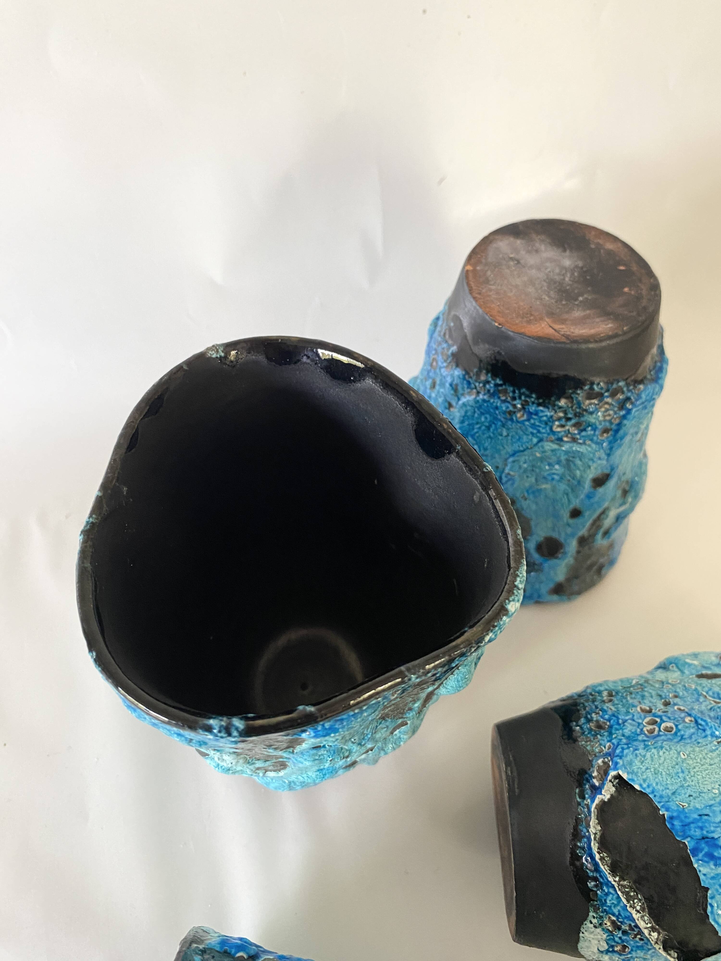 Ceramic vases from the 1970s